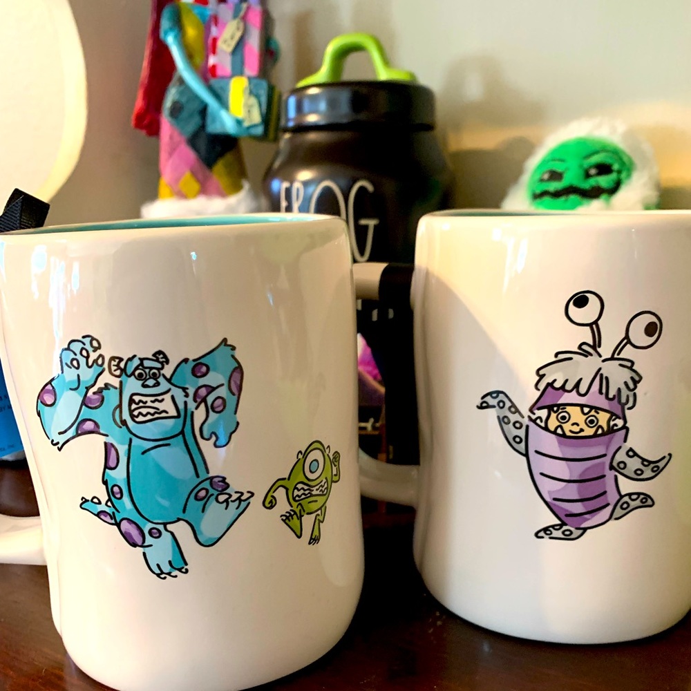 Rae Dunn Disney’s Monster’s Inc Mugs